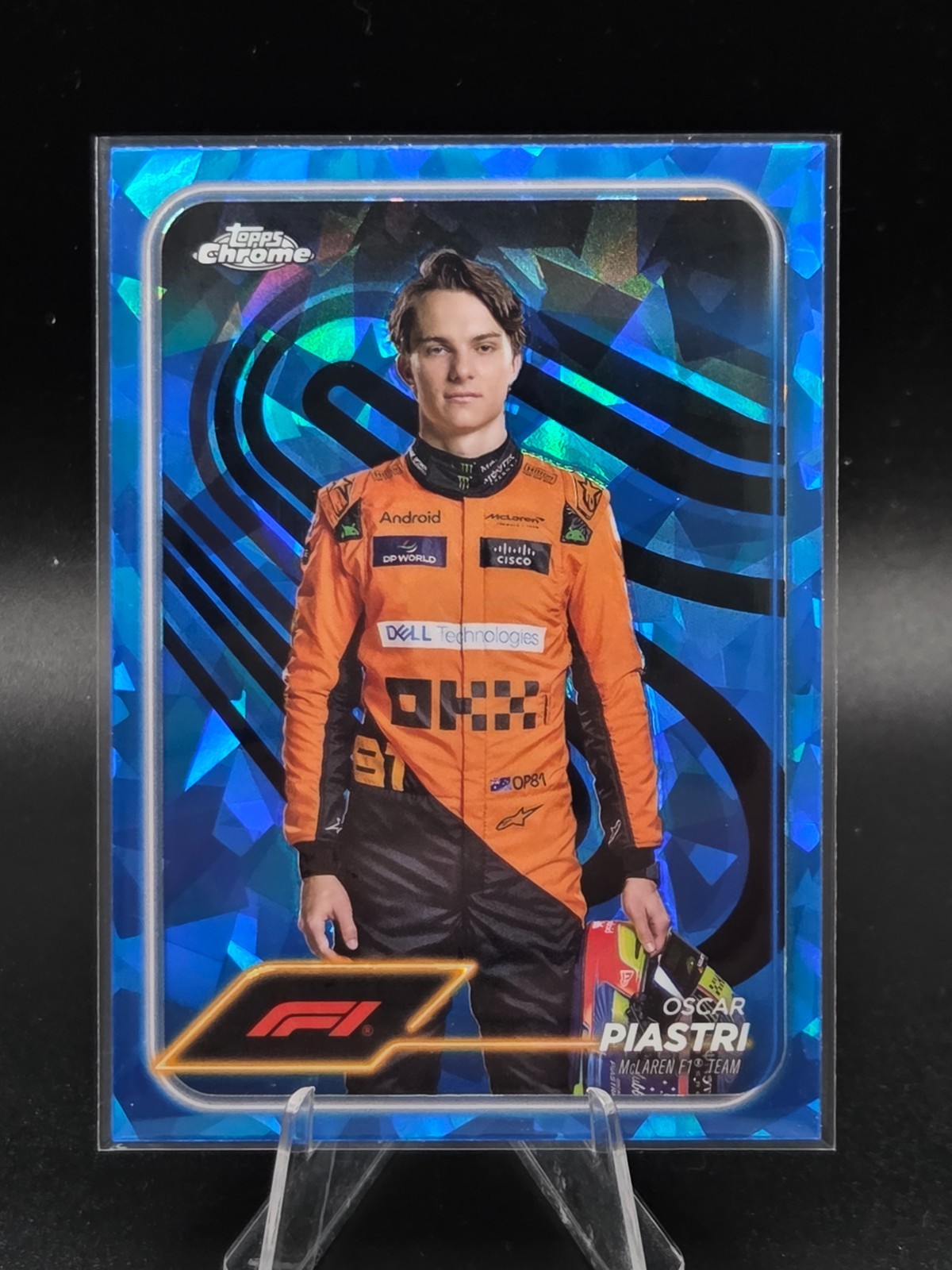 2024 Topps Chrome Sapphire Formula 1 F1 Oscar Piastri Portrait #8