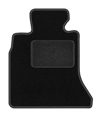 Fahrermatte Velours f�r BMW 5 F11 2010-2013 Kombi 1-tlg Schwarz LUX mit Klett