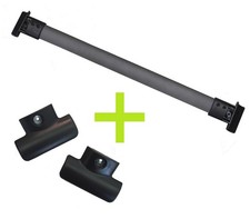 Roof Cross Bar For Nissan Navara D40 Front Rail Aventura 73157 Box Zl60b Rack