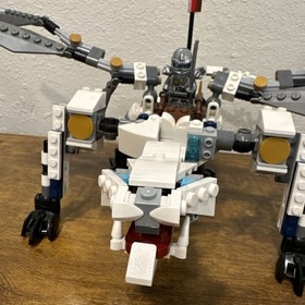 LEGO - Ninjago - Titanium Dragon - Incomplete With A Minifigure Free Ship
