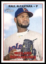 Raul Alcantara 2016 Topps Heritage Minor League #115 MLB READ FREE SHIPPING