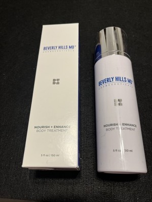 Beverly Hills MD Nourish + Enhance Body Treatment 5 fl oz NEW in Box