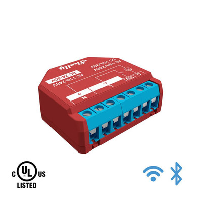 Shelly Plus 1PM UL WiFi Smart Relay Switch 15A Power Monitoring   Open Box
