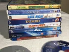 Lot of 10 DVD / Blu-Ray Disney Movies: Toy Story, Coco, Frozen, Finding Nemo