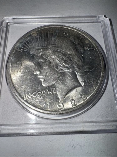 1923 UNC Silver Peace Dollar