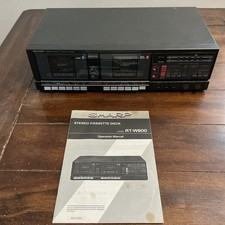 Sharp Home Audio Cassette Tape Deck for sale - eBay