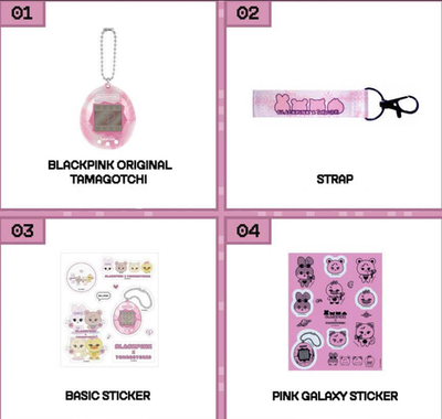BLACKPINK x TAMAGOTCHI POP-UP STORE MERCHANDISE LIST OFFICIAL