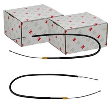 2x NK HANDBREMSSEILE passend für RENAULT MEGANE TROMMELBREMSE