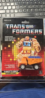 Wideload Throttlebot MOC 1987 Vintage Hasbro G1 Transformers