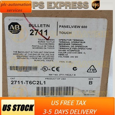 Allen Bradley 2711-T6C2L1 PANELVIEW 600 Séries B Ecran Tactile DH-485 24VDC