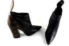 LOUIS VUITTON   Damenschuhe Stiefeletten Stiefel Pumps Boots Leder  38 / 5 TOP