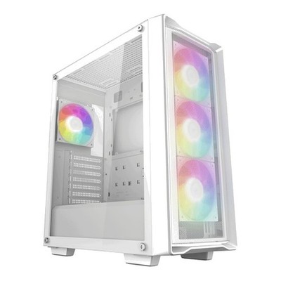 DeepCool CC560 MESH V2 WH Midi Tower ATX 3x120mm Lüfter PC Gehäuse