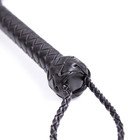 PU Leather Spanking Whip Paddle Flogger Riding Bondage Long Tassels Purple BDSM — photo 10