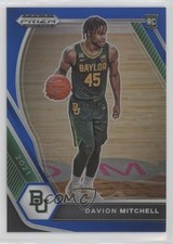 2021-22 Panini Prizm Draft Picks Variation Blue 95/199 Davion Mitchell #13 0ps7