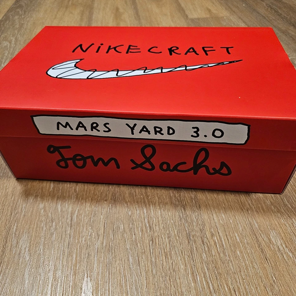 Tamanho 9.5 - Tom Sachs x Nike Mars Yard 3.0 marrom - Imagem 3 de 4