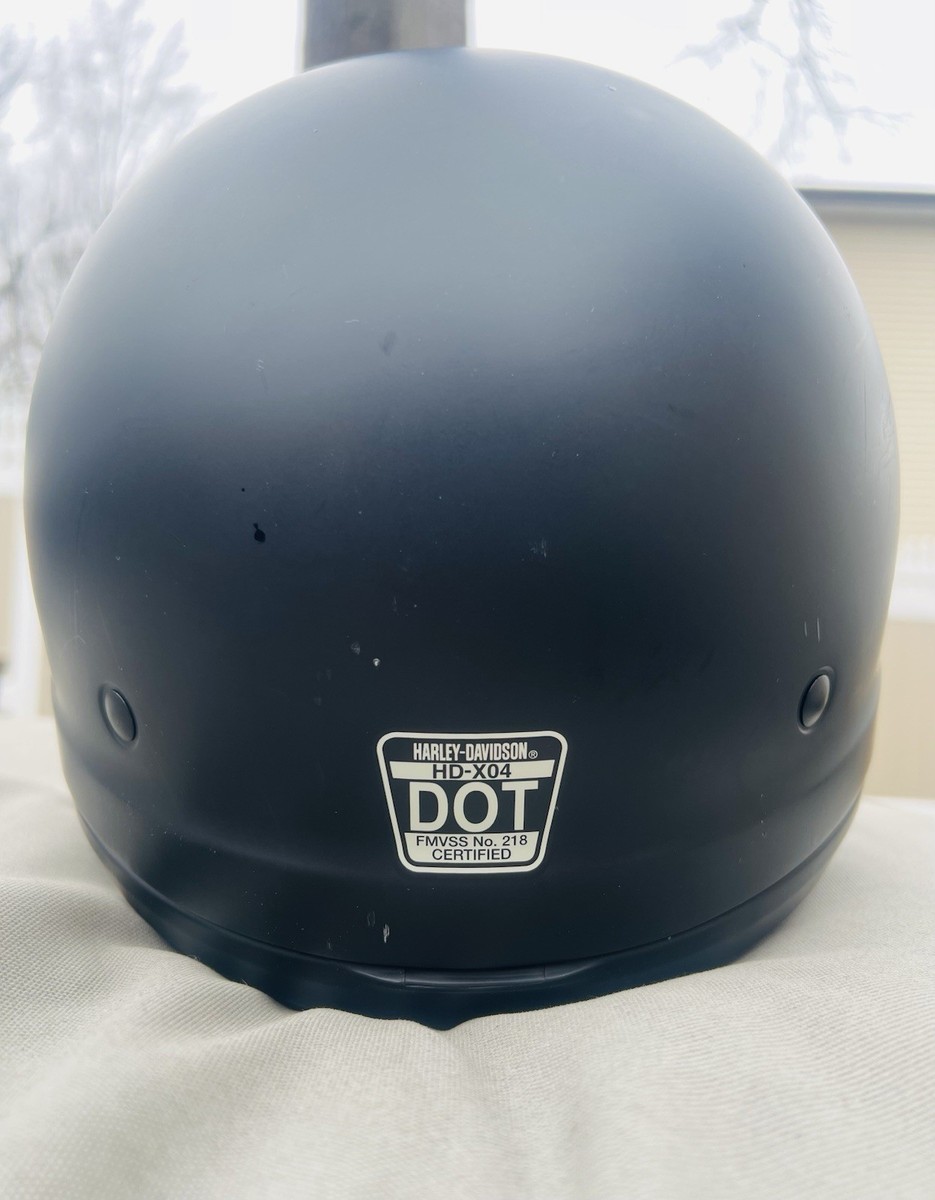 Harley Davidson Pilot 3-in-1 X04 Helmet/Matte Black/Exo Skull