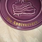 HOMER LAUGHLIN FIESTA 6" TRIVET BOWL REST 70th ANNIVERSARY heather purple  — photo 3