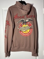 New With Tags Miller High Life 1903 Beer Hoodie Size Small