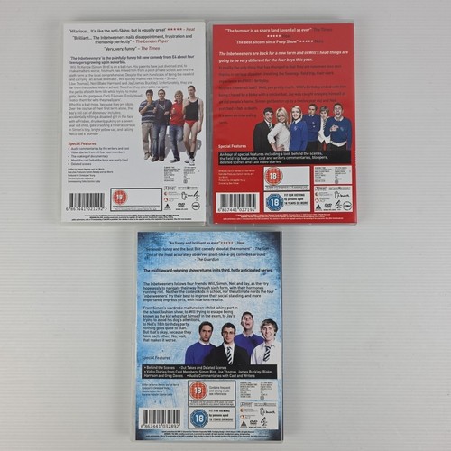 The Inbetweeners - Complete Series Seasons 1-3 (1 2 3, DVD, Box Set, Region 2) - Picture 7 of 9