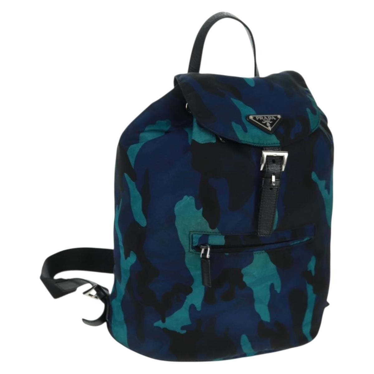 PRADA Backpack Nylon Multicolor Auth 162844V - image 1