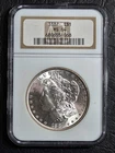 Beautiful 1887 Morgan Silver Dollar NGC Graded MS 64
