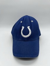 Indianapolis Colts Blue Adjustable Strapback Hat Cap NFL Team Apparel Football