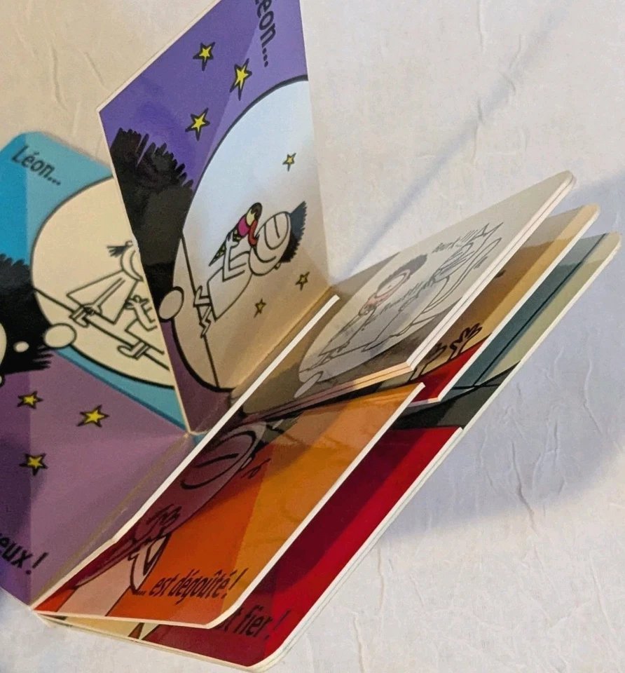 Signed Annie Groovie French Language Board Book Les Emotions Hardcover 2007 Kids - Image 3 of 4