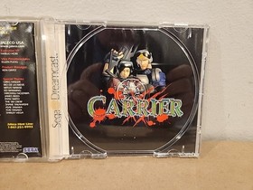 Carrier (Sega Dreamcast, 2000) Survival Horror Game Tested No Manual *Read*