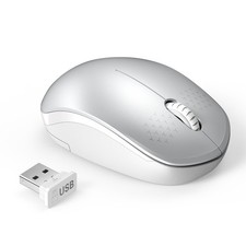 seenda Wireless Mouse, 2.4G Noiseless Mouse with USB Receiver Portable Comput...