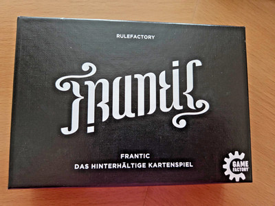 GAME FACTORY FRANTIC Kartenspiel NEU