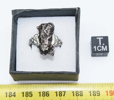Campo Del Cielo Meteorite Ring Type Crystal (Size Approximately 17 - 003**)