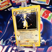 Pokémon TCG Ampharos 1/111 Neo Genesis Unlimited Holo Rare 80 HP Stage 2 on eBay