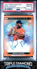 2024 Topps Inception Ronel Blanco Rookie Auto Orange #02/25 PSA 10 Gem MT Z693
