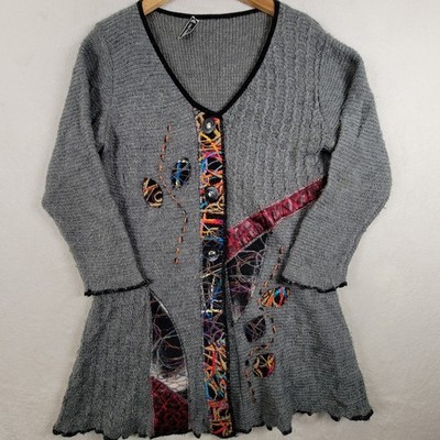  Carla Ferroni  By Lady Jane Cardigan Sweater Women's XL