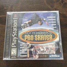 Tony Hawk's Pro Skater (Sony PlayStation 1, 1999) Black Label!