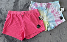 Maui And Sons Girls Colorful TERRYCLOTH Beach Shorts XL 16 NWT LOT OF 2 NEW NWT
