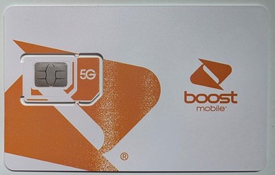 Boost Mobile SIM Card for iPhone 6 6 Plus 6s 6s SE 7 8 Plus X XS XR 11 12 13