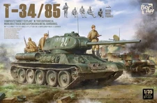 T-34/85, Composite Turret, 112 Plant Border Model BT-027 skala 1/35