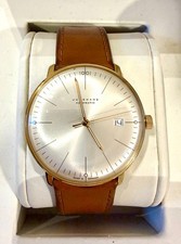 Junghans Max Bill Automatic Armbanduhr Gold inkl. Gewährleistung