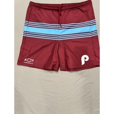 Philadelphia Phillies Baseball MLB Logo Board Shorts Mens XL Swim Trunks