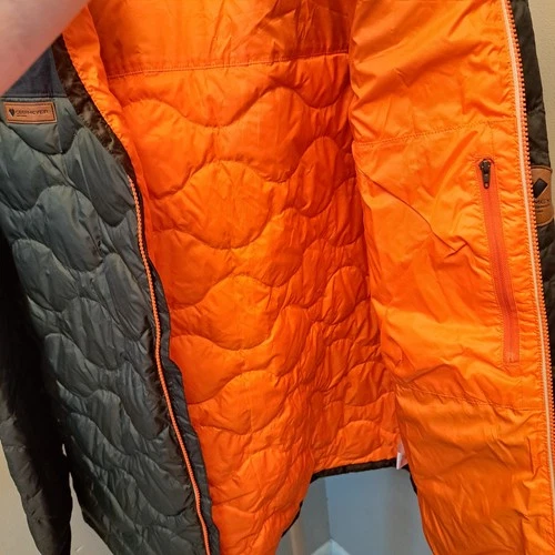 OBERMEYER Sage Green KADEN Quilted Duck Down Jacket Sz XXL 2XL image 8