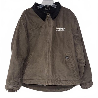 Vintage Dri-Duck BASF Logo Brown Work Jacket
