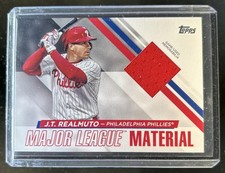 2024 Topps Update J.T. Realmuto Major League Material Jersey #MLMU-JTR Phillies