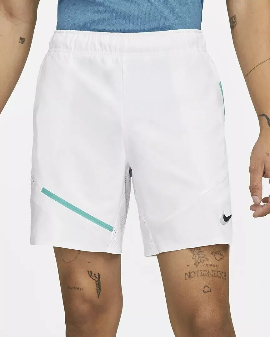 Nike tennis cheap shorts white