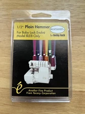 1/2” Plain Hemmer Foot | Baby Lock Serger Evolve BLE8-S6 | Tacony