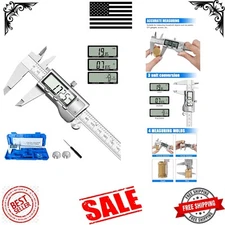 Versatile Digital Carving Tool - 6" Caliper with Multiple Measurement Modes