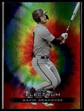 2024 Leaf Electrum #29 Gavin Grahovac Silver Board w/Tie-dye Skin #/75