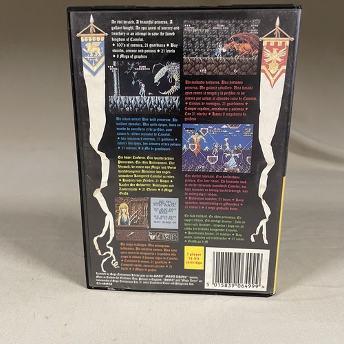 The Legend of Galahad SEGA GENESIS Megadrive Boxed Great Overall Condition - Picture 10 of 17