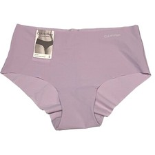 NWT CALVIN KLEIN Hipster Pantie Invisible Micro Sz XS-S-L-XL Purple