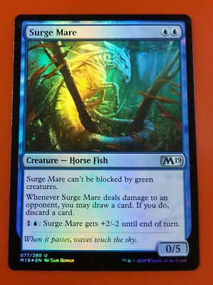 1x Surge Mare | FOIL | M19 Core Set 2019 | MTG Magic Cards